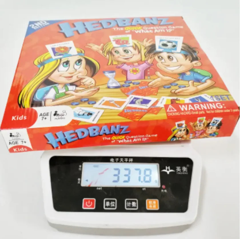 Who Am I Guessing Game – Interactive Family Party Board Game for Kids