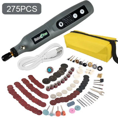 Mini Cordless Rotary Tool – USB Rechargeable Engraving & Mini Drill Kit