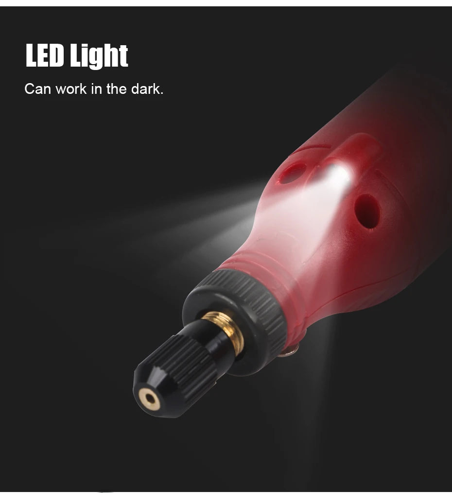 Mini Cordless Rotary Tool – USB Rechargeable Engraving & Mini Drill Kit