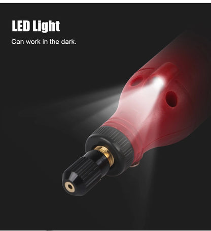 Mini Cordless Rotary Tool – USB Rechargeable Engraving & Mini Drill Kit