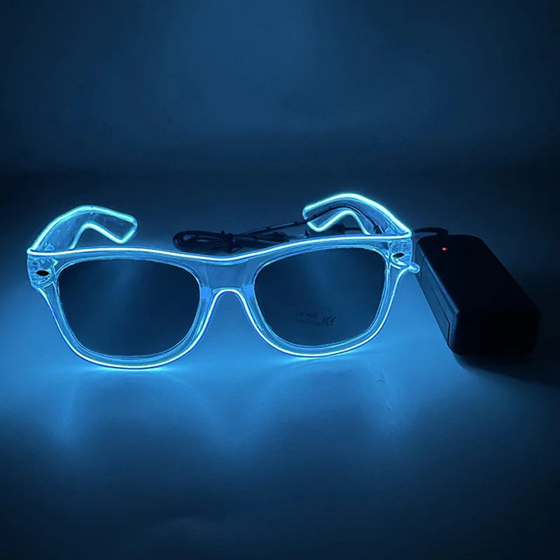 LED Rave Glasses – Light Up Party Sunglasses for Music Festivals, Rave Events & Summer Parties