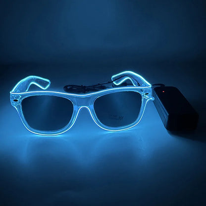 LED Rave Glasses – Light Up Party Sunglasses for Music Festivals, Rave Events & Summer Parties