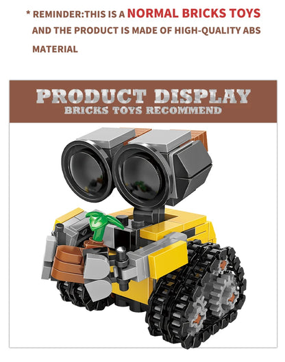Mini Sci-Fi Robot Building Blocks – 217pcs Space Droid Construction Toy for Collectors