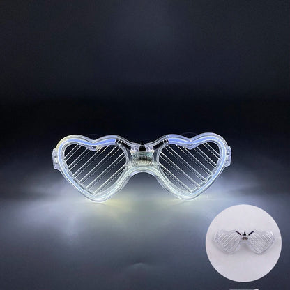 Neon LED Festival Glasses – Light Up Rave Sunglasses for Music Festivals, Clubs & Party Events