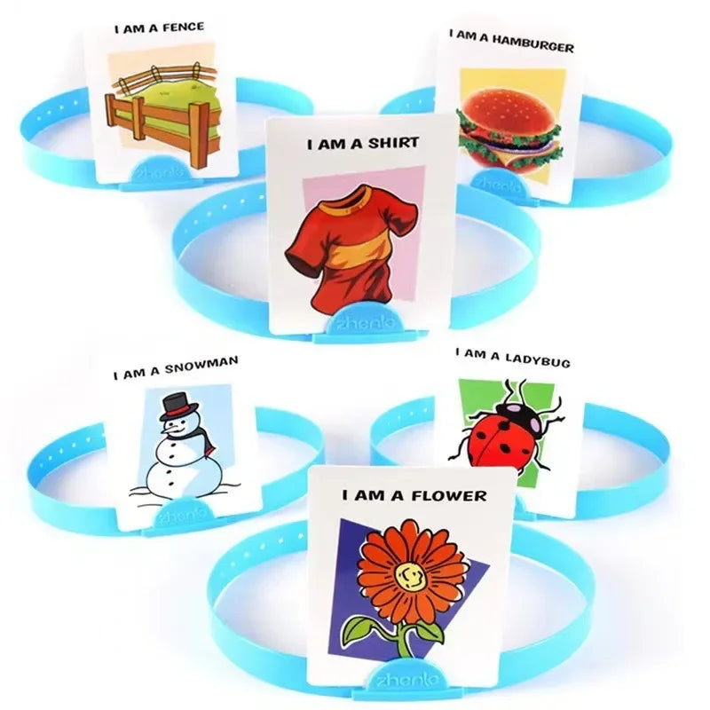 Who Am I Guessing Game – Interactive Family Party Board Game for Kids