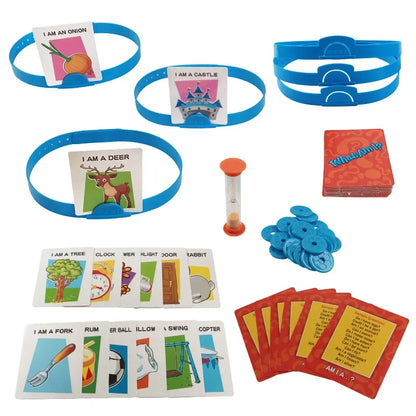 Who Am I Guessing Game – Interactive Family Party Board Game for Kids