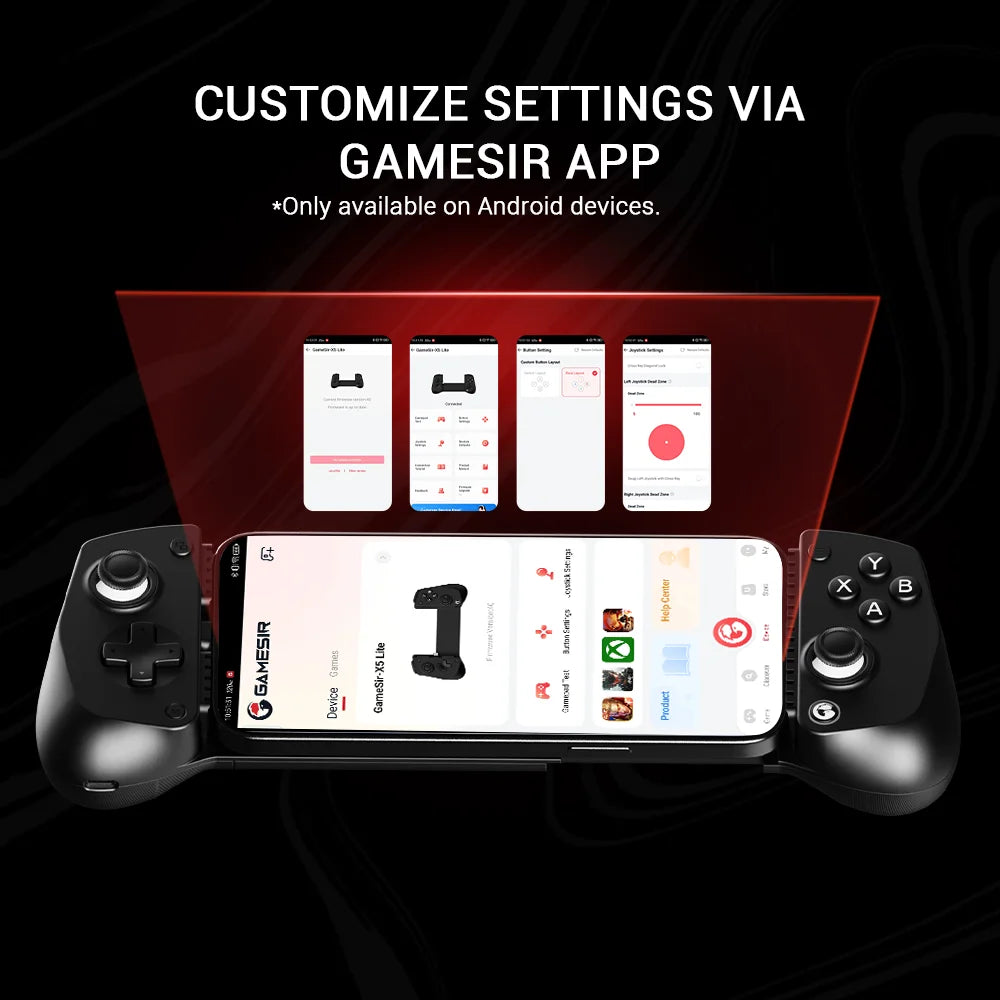Mobile Gaming Controller – Type-C Gamepad for Android & iOS Smartphones