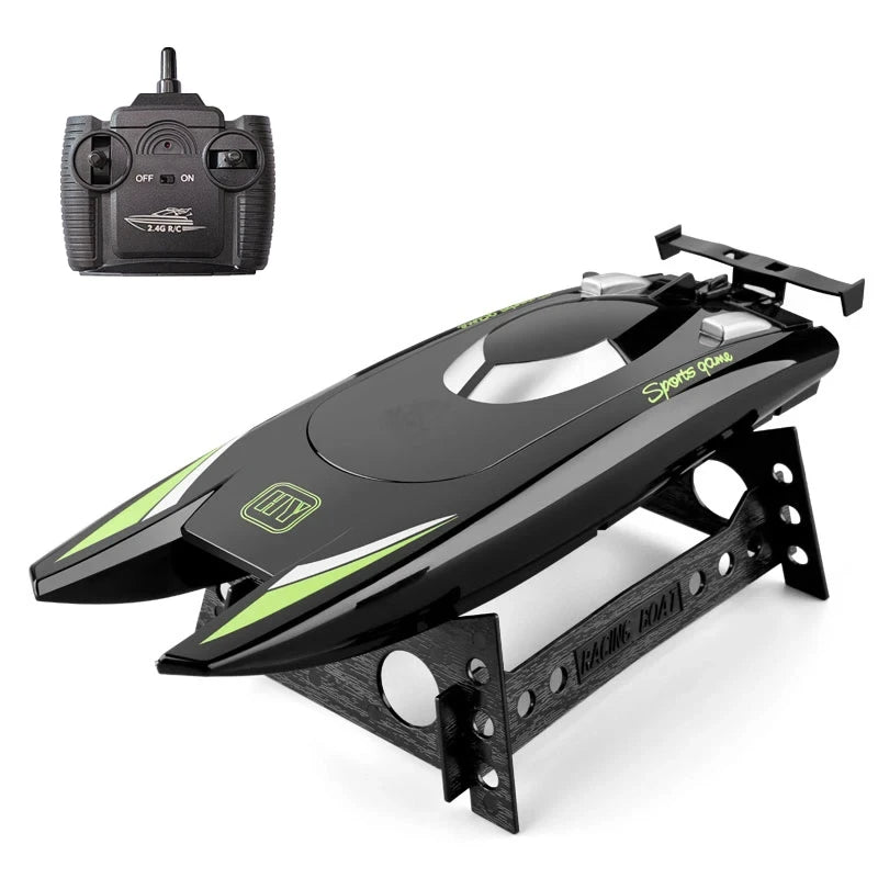 High-Speed RC Racing Boat – Waterproof Remote Control Speedboat Toy