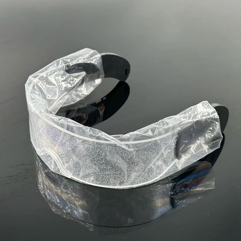 Rainbow LED Festival Glasses – Futuristic Light Up DJ Sunglasses for Raves, Concerts & Night Parties