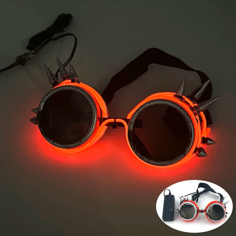Alien LED Party Glasses – Light Up ET Sunglasses for Rave Festivals, Parties & Cosplay Events