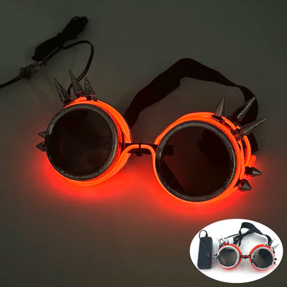 Alien LED Party Glasses – Light Up ET Sunglasses for Rave Festivals, Parties & Cosplay Events