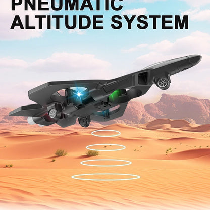 LED Remote Control Fighter Plane – 2.4G RC Foam Glider with Stunt Flight