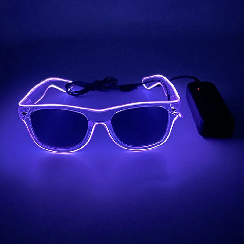 LED Rave Glasses – Light Up Party Sunglasses for Music Festivals, Rave Events & Summer Parties