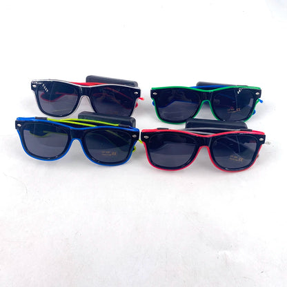 Wireless LED Festival Sunglasses – Glow Party UV400 Light Up Glasses for Rave Festivals & Night Events