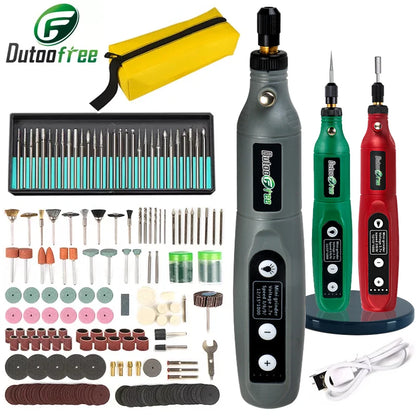Mini Cordless Rotary Tool – USB Rechargeable Engraving & Mini Drill Kit