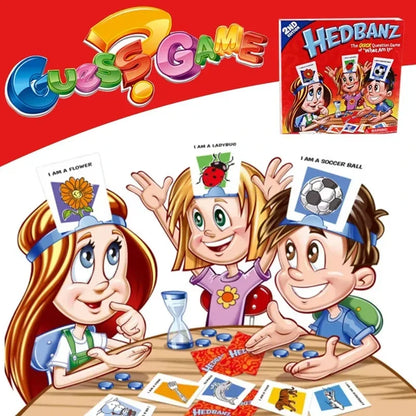 Who Am I Guessing Game – Interactive Family Party Board Game for Kids