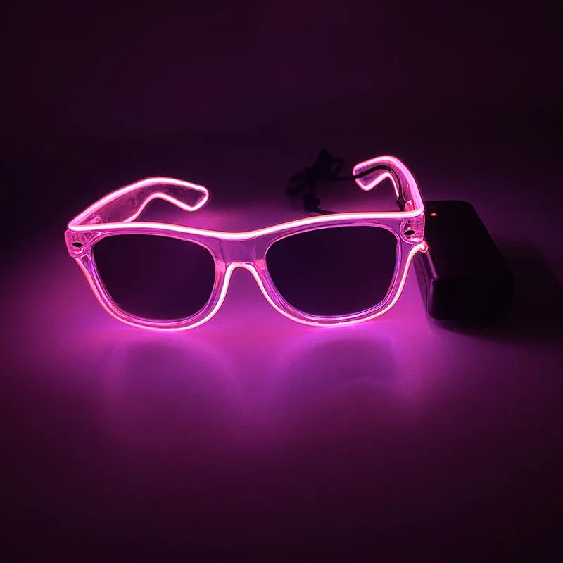 LED Rave Glasses – Light Up Party Sunglasses for Music Festivals, Rave Events & Summer Parties