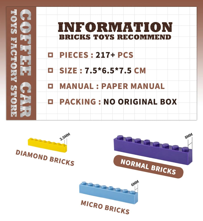 Mini Sci-Fi Robot Building Blocks – 217pcs Space Droid Construction Toy for Collectors