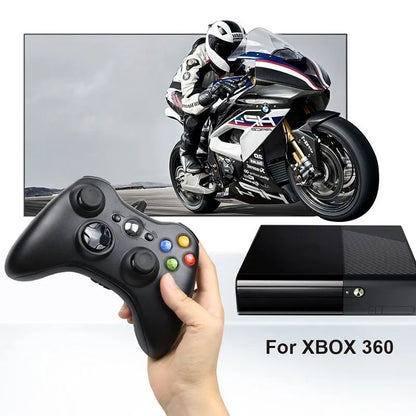 USB Wired Gaming Controller for Xbox 360 and PC – Gamepad with Vibration