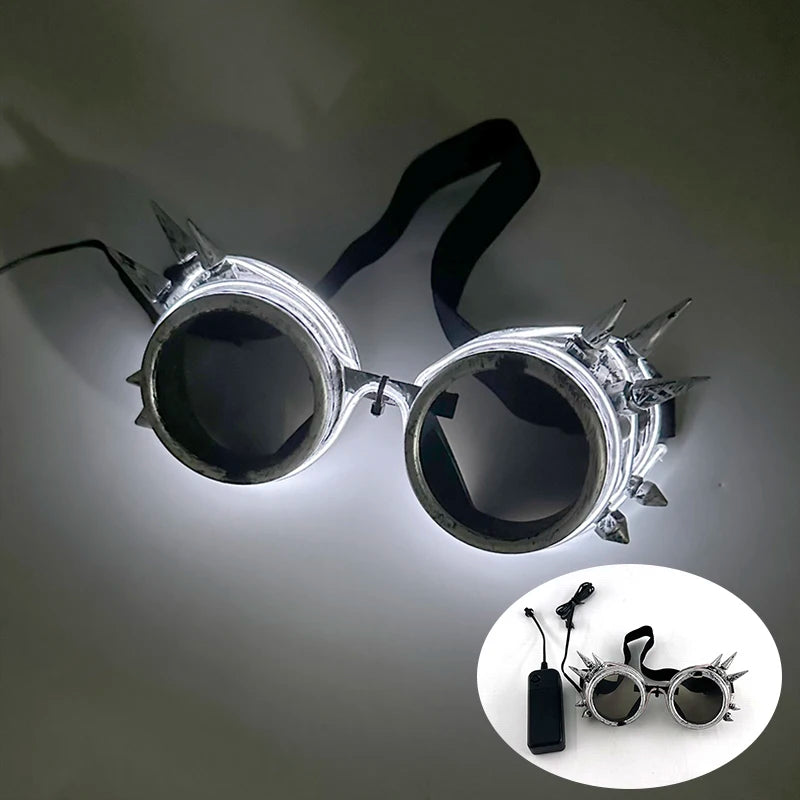 Alien LED Party Glasses – Light Up ET Sunglasses for Rave Festivals, Parties & Cosplay Events