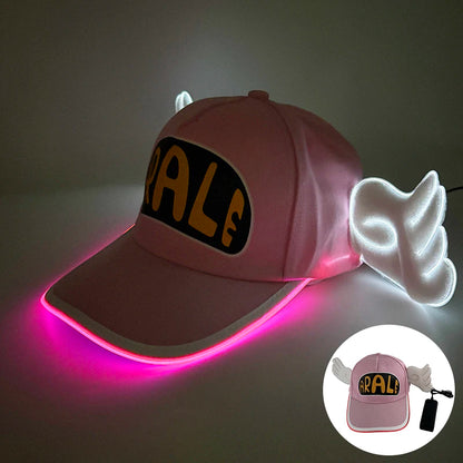 LED Light Up Baseball Cap – Rechargeable Glow Festival Hat for Raves, Concerts & Night Parties