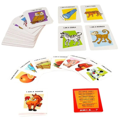Who Am I Guessing Game – Interactive Family Party Board Game for Kids