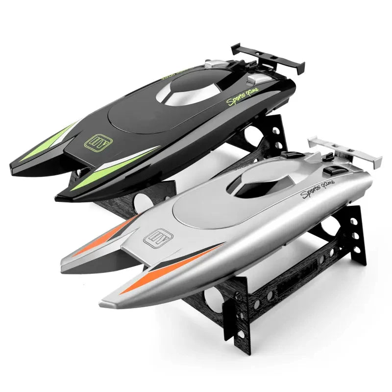 High-Speed RC Racing Boat – Waterproof Remote Control Speedboat Toy