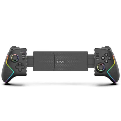 Wireless RGB Mobile Gaming Controller – Stretchable Bluetooth Gamepad for iOS, Android, PC & Switch