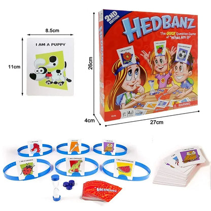 Who Am I Guessing Game – Interactive Family Party Board Game for Kids