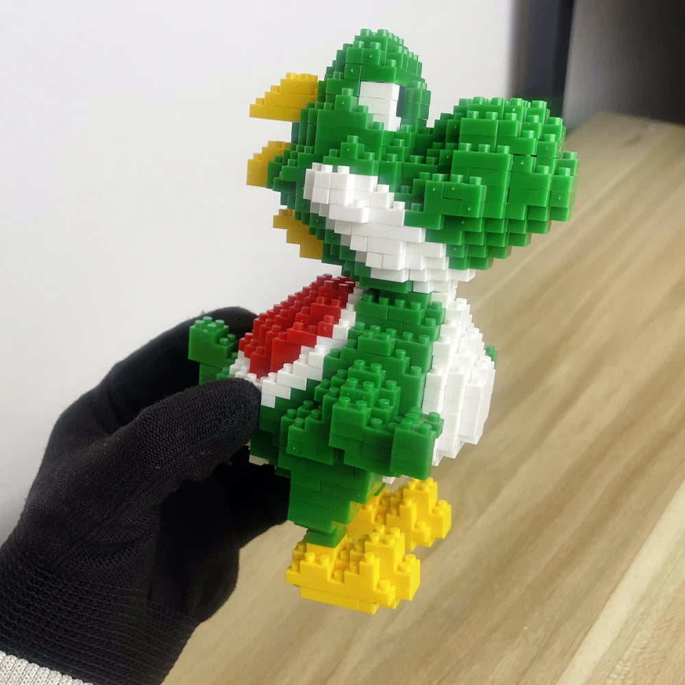 Dinosaur Building Blocks Set – Velociraptor & T-Rex DIY Construction Toy