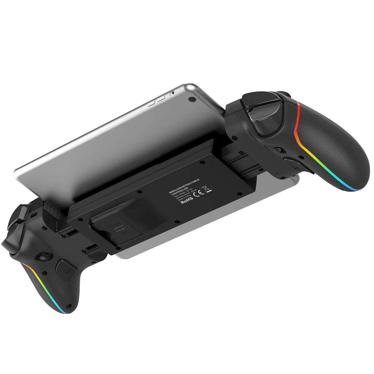 Wireless RGB Mobile Gaming Controller – Stretchable Bluetooth Gamepad for iOS, Android, PC & Switch