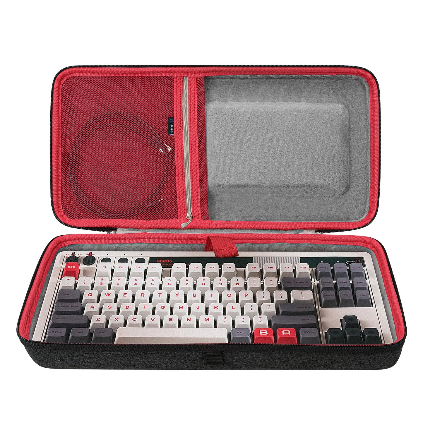Retro Keyboard Hard Case – Protective Travel Case for Mechanical Gaming Keyboards