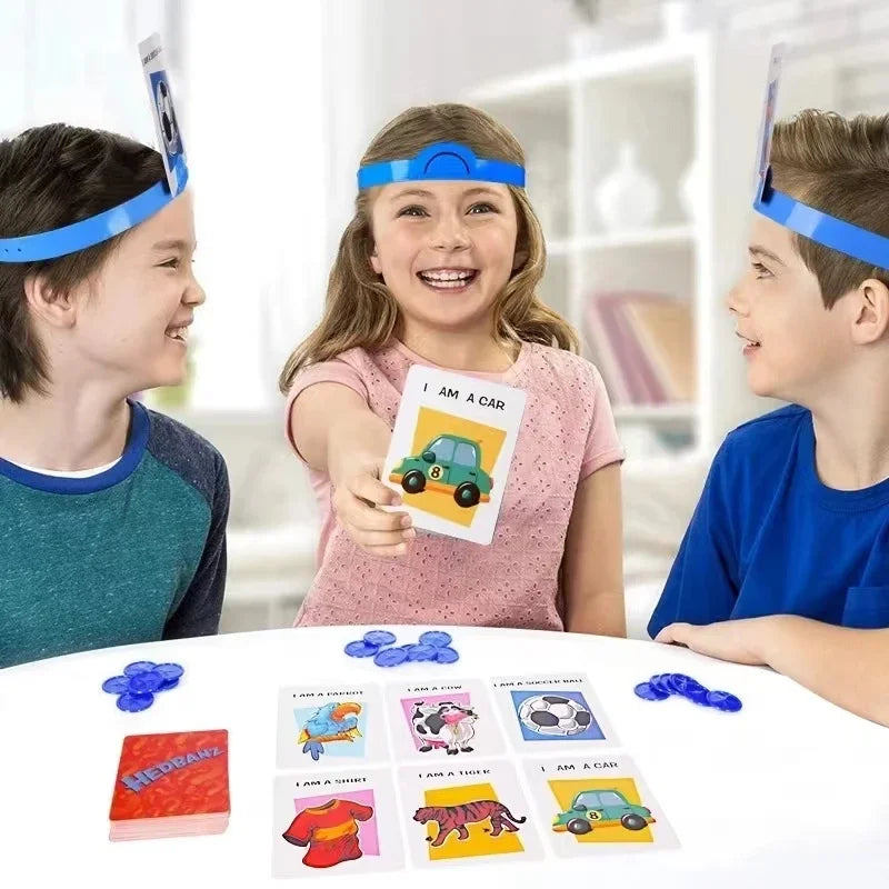 Who Am I Guessing Game – Interactive Family Party Board Game for Kids