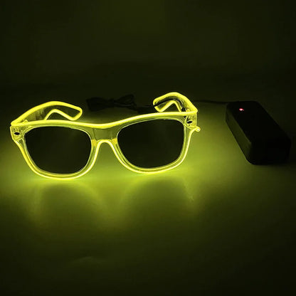 LED Rave Glasses – Light Up Party Sunglasses for Music Festivals, Rave Events & Summer Parties