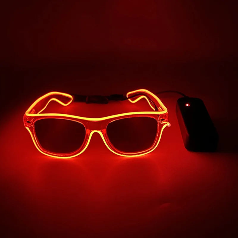 LED Rave Glasses – Light Up Party Sunglasses for Music Festivals, Rave Events & Summer Parties