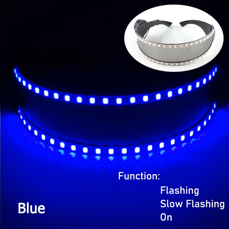 Alien LED Party Glasses – Light Up ET Sunglasses for Rave Festivals, Parties & Cosplay Events