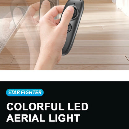 LED Remote Control Fighter Plane – 2.4G RC Foam Glider with Stunt Flight