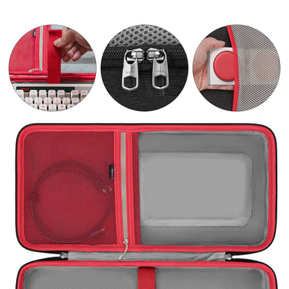 Retro Keyboard Hard Case – Protective Travel Case for Mechanical Gaming Keyboards