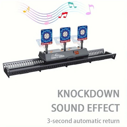 Electronic Shooting Target Game – Auto Reset Moving Target for Family Fun