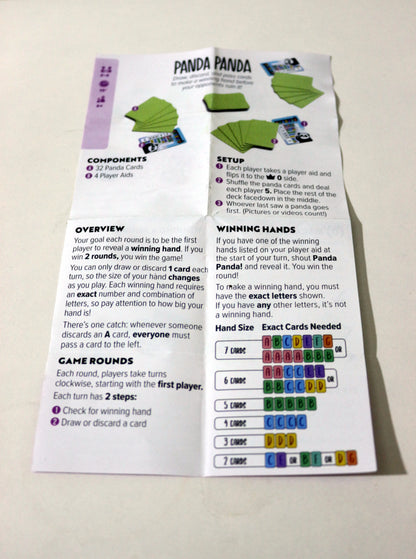 Panda Party Card Game – Strategy Tabletop Game for Family and Friends