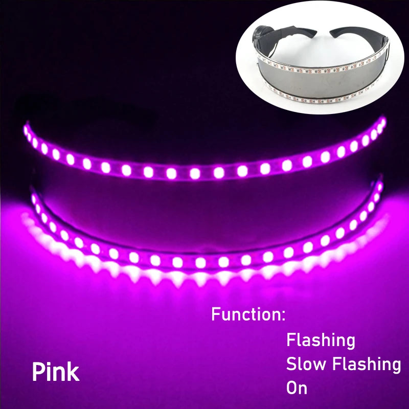 Alien LED Party Glasses – Light Up ET Sunglasses for Rave Festivals, Parties & Cosplay Events