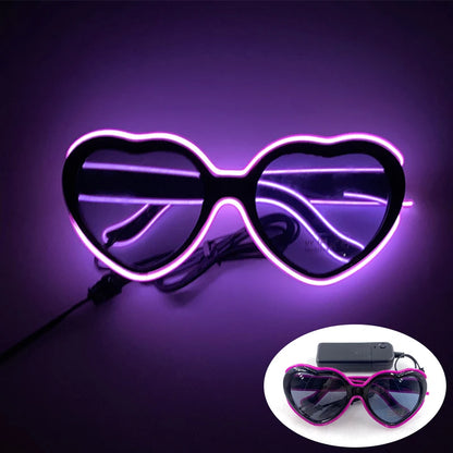 Alien LED Party Glasses – Light Up ET Sunglasses for Rave Festivals, Parties & Cosplay Events