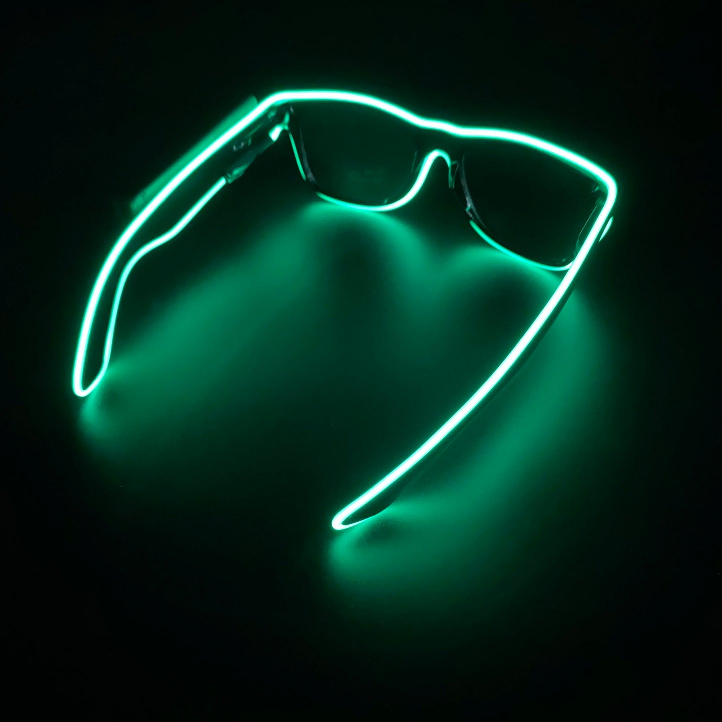 Neon LED Festival Glasses – Light Up Rave Sunglasses for Music Festivals, Clubs & Party Events