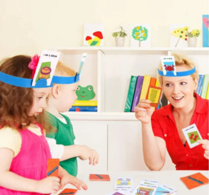 Who Am I Guessing Game – Interactive Family Party Board Game for Kids