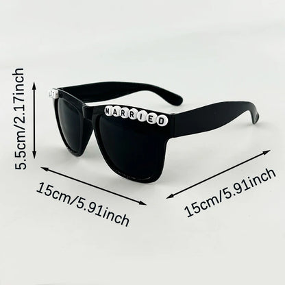 LED Heart Festival Glasses – Light Up Love Heart Sunglasses for Festivals, Parties & Bachelorette Events