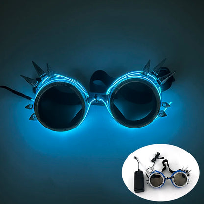 Alien LED Party Glasses – Light Up ET Sunglasses for Rave Festivals, Parties & Cosplay Events