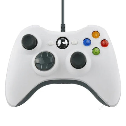 USB Wired Gaming Controller for Xbox 360 and PC – Gamepad with Vibration