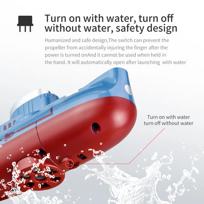 Mini RC Submarine – Remote Control Diving Boat with 360° Movement