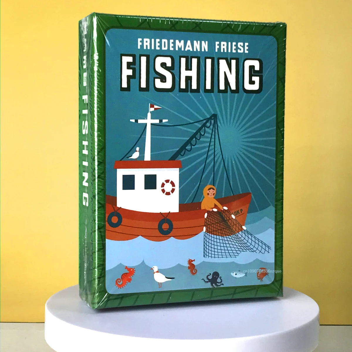 Fishing Strategy Board Game – Fun Family Party Card Game for 3–5 Players