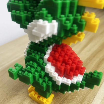 Dinosaur Building Blocks Set – Velociraptor & T-Rex DIY Construction Toy